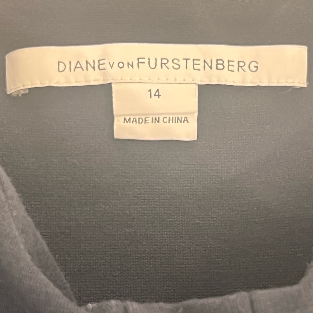 Diane Von Furstenberg Gray Dress